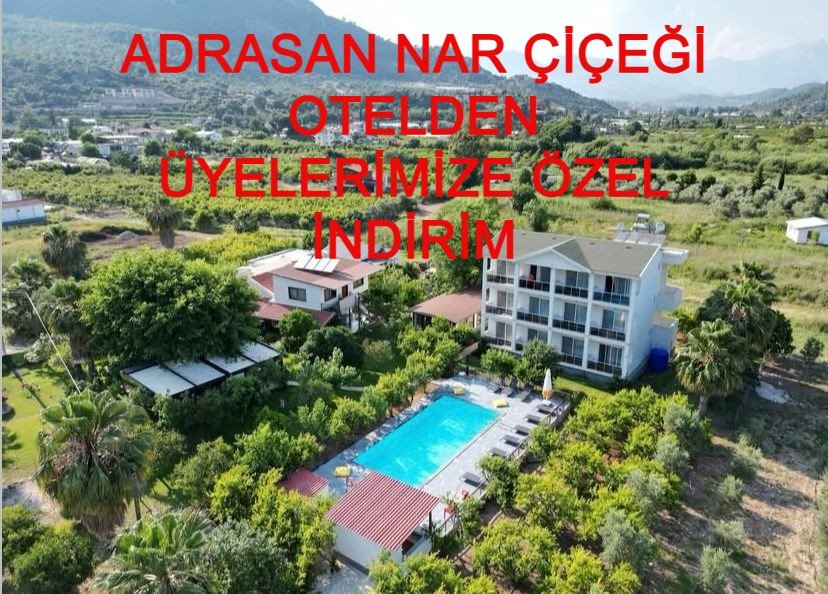 ADRASAN NAR ÇİÇEĞİ'NDEN ÜYELERİMİZE ÖZEL İNDİRİM
