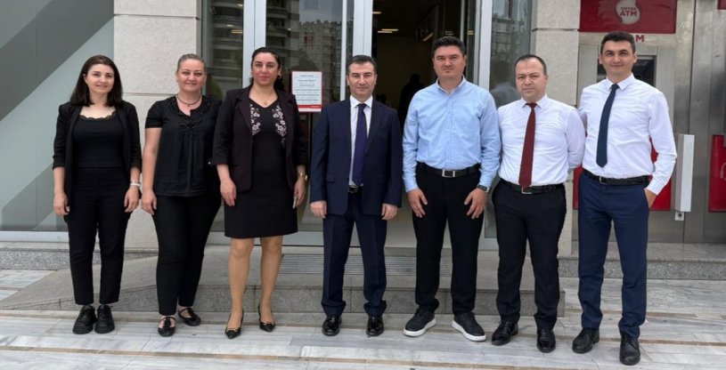ÇOĞUN, ZİRAAT VE HALK BANKASI İLE ZİRAAT KATILIM MERSİN ŞUBELERİNİ ZİYARET ETTİ