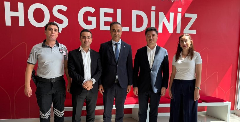 ÇOĞUN, ZİRAAT VE VAKIF KATILIM GAZİANTEP ŞUBELERİNİ ZİYARET ETTİ