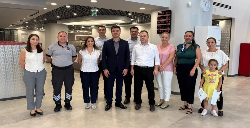 ÇOĞUN, ZİRAAT BANKASI SİLİFKE, TAŞUCU, ALSANCAK MAHALLESİ VE HALKBANK SİLİFKE ŞUBELERİNİ ZİYARET ETTİ