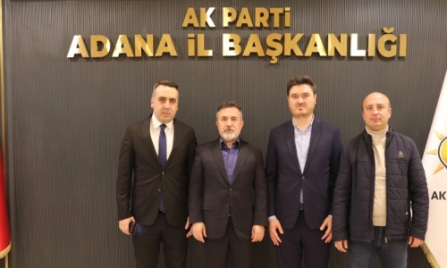 ÇOĞUN, AK PARTİ ADANA İL BAŞKANI DAĞLI'YA 'HAYIRLI OLSUN' ZİYARETİ YAPTI