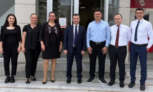 ÇOĞUN, ZİRAAT VE HALK BANKASI İLE ZİRAAT KATILIM MERSİN ŞUBELERİNİ ZİYARET ETTİ