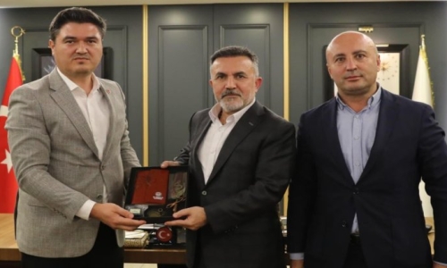 ÇOĞUN VE DAĞLI, AK PARTİ İL BAŞKANI DAĞLI'YA TEŞEKKÜR ZİYARETİ YAPTI