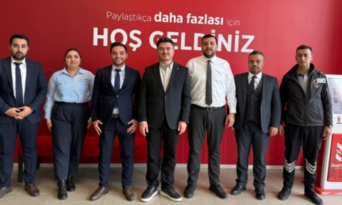 ÇOĞUN İLE KUTLUANA, ZİRAAT KATILIM ADANA ŞUBELERİNİ ZİYARET ETTİ