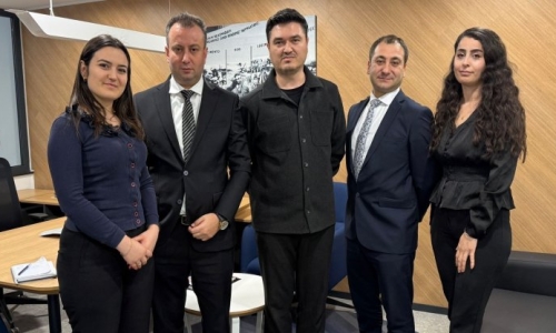 ÇOĞUN, HALKBANK İSKENDERUN ŞUBESİNİ ZİYARET ETTİ