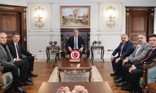 ÇOĞUN, ADANA VALİSİ YAVUZ'A 'HAYIRLI OLSUN' ZİYARETİNDE BULUNDU