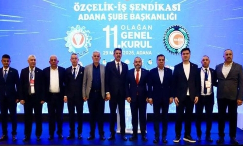 ÇOĞUN, ÖZ ÇELİK İŞ ADANA GENEL KURULUNA KATILDI