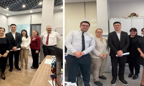 ÇOĞUN, ZİRAAT VE HALK BANKASI BARAJ YOLU ŞUBESİNİ ZİYARET ETTİ