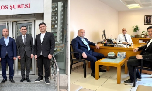ÇOĞUN VE DAĞLI, ZİRAAT BANKASI TOROS VE HALKBANK ÇUKUROVA ŞUBELERİNİ ZİYARET ETTİ