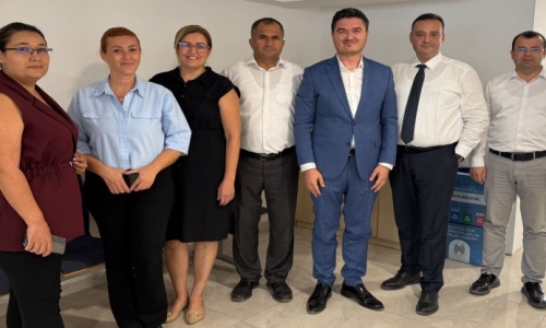 ÇOĞUN, ZİRAAT VE HALK BANKASI BOZYAZI VE ANAMUR ŞUBELERİNİ ZİYARET ETTİ