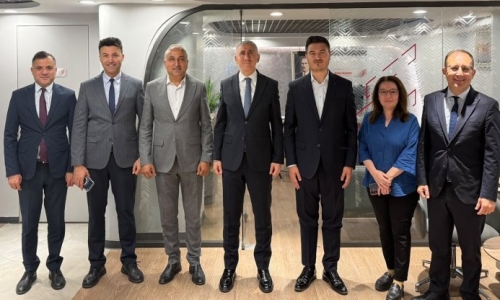 ÇOĞUN İLE PEKTAŞ, ZİRAAT BANKASI GAZİANTEP BÖLGE BAŞKANI AY'I ZİYARET ETTİ