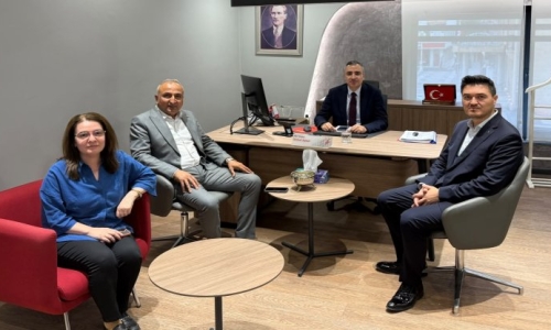 ÇOĞUN İLE PEKTAŞ, ZİRAAT BANKASI GAZİANTEP ŞUBESİNİ, BÖLGE BAŞKANLIĞI HUKUK BİRİMİNİ ZİYARET ETTİ
